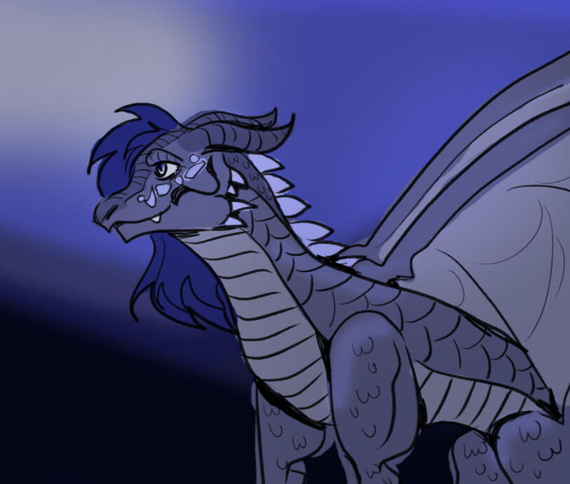 Tempest - Wings of Fire Half-Body